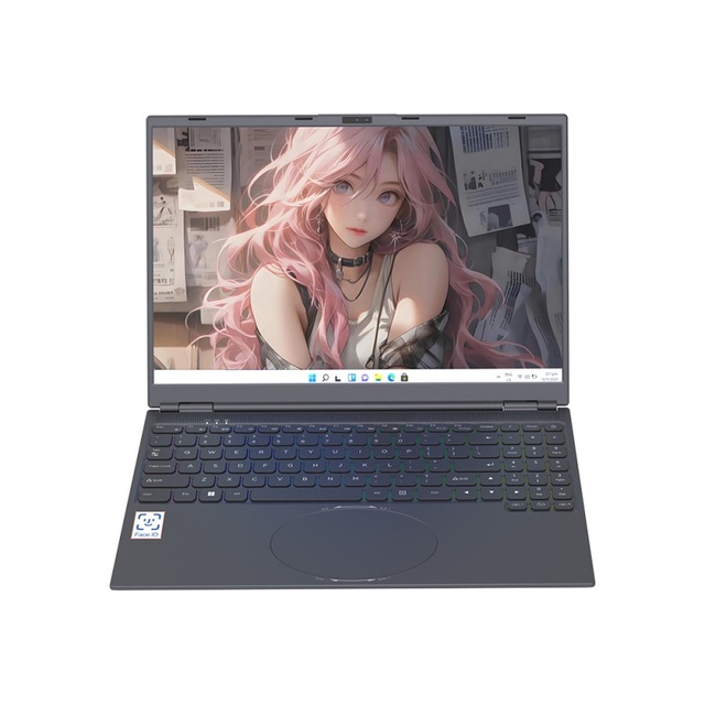 I3-8109U New 16 Inch Dual Screen Laptop with Touch Screen Notebook Intel Core 16G DDR4 1TB SSD Laptop for Gaming