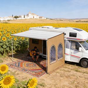 Tenda Laterale Innovativa a Montaggio Rapido <span class=keywords><strong>per</strong></span> Camper con Attacchi Magnetici <span class=keywords><strong>per</strong></span> Installazione Veloce e Sicura - Product Image 1