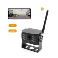 Oversea-caméra de recul sans fil, wi-fi, 1080/720P, numérique, Android/IOS, système infrarouge, LED, pour camion/van/semi-remorque