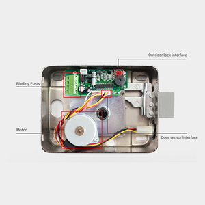 Cerradura Electrónica Magnética con Pin, Cerradura de Puerta con Núcleo Enchufable para Sistema de Control de Acceso, Acero Inoxidable Electrónico con Protección Contra Fallos - Product Image 6