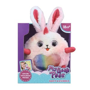 Tekrarlayan hoparlör sesler ile peluş oyuncaklar degrade tavşan ses kaydedici ve çocuklar için ışıkları sevimli doldurulmuş hayvan - Product Image 1