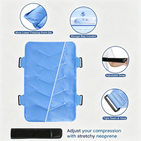 Packs de glace flexibles en gel personnalisés de grande taille pour les blessures, 11x20cm, enveloppe de compression froide pour le soulagement des douleurs au genou, à la jambe, au cou, à l'épaule, à la hanche et au dos