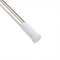 Tringle de douche robuste, tringle à tension, tringle à vêtements, tringle de tension pour salle de bain au design simple