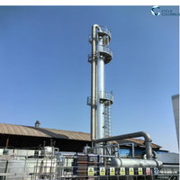 Colonne de process industrielle à performance fiable, conception sur mesure pour l'industrie environnementale