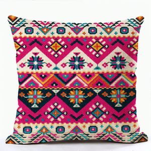 Amity Boho Throw Pillow Cover 45cmx45cm Morocco Pillow Case Ethnic Home <b>Sofa</b> Decorative Cushion Cover - Product Image 4