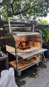 Santa Maria YGST1000 Brasero Asado/Grill argentin luxueux en acier inoxydable 304 pour plus de 5 personnes 900x600mm BBQ haut de gamme - Product Image 4