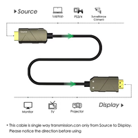 Fibre vidéo HD 8K pour câble HDMI 2.1 60Hz 1M à 100M paire torsadée optique pour HDMI vers résolution HDMI 4K