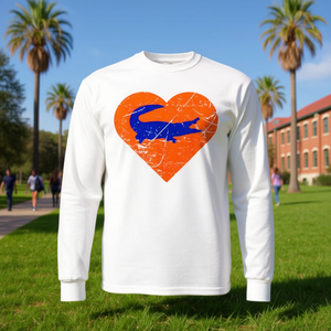 Camiseta de manga larga Gators In Heart I Love Gators - Product Image 3