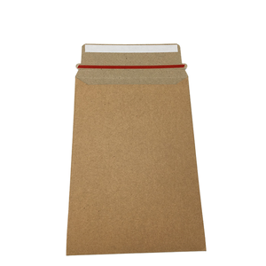 Enveloppe postale naturelle non pliable auto-scellante Enveloppe en carton brun <span class=keywords><strong>A4</strong></span> Kraft rigide séjour plat enveloppe livret d'emballage - Product Image 1
