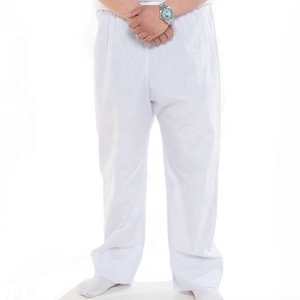 Traditionelle Islamische Lange Hosen Kaftan Jubah <span class=keywords><strong>Jalabya</strong></span> Ethnische Kleidung Eid Muslimische Bekleidung Afghanische Weiße Arabische Hosen - Product Image 6