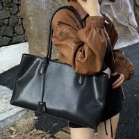 Nouveaux sacs fourre-tout en cuir véritable pour femmes, sacs de travail de luxe de grande capacité avec logo personnalisé, doublure en polyester