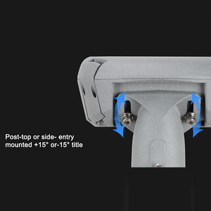 Lampe de rue LED à capteur de mouvement pour ville intelligente CHZ Factory Direct 30w 40w 80W 100W 120W AC Top Lamp Ip66 <span class=keywords><strong>Post</strong></span> Top Light - Product Image 3