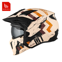 MT Casque de moto haute qualité DOT ECE approuvé modulaire Casques intégraux mousse ABS nouvelle route modifiable Moto Casco personnalité