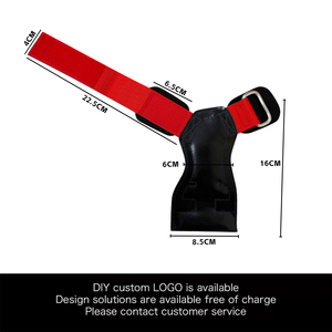 AKADY Poignées de musculation unisexe en caoutchouc antidérapantes avec soutien pour la paume, pour soulevé de terre, tractions, rameuses et entraînements intensifs en salle de sport - Product Image 4