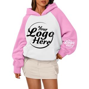 Chemise d'entraînement athlétique sweats à capuche surdimensionnés pour femmes pull polaire automne sweats mode Y2K tenues vêtements 2024 - Product Image 1