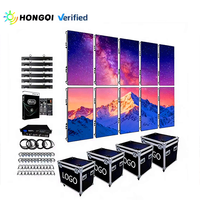 Écran LED mural personnalisé de type armoire, 6*8 mètres, P3.9 P2.9, intérieur, 50*100 centimètres, extérieur, IP65