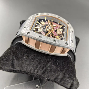 Montre mécanique automatique pour homme en fibre de carbone et saphir, de haute qualité, à succès en 2026, montre-bracelet de luxe à tourbillon, tendance - Product Image 2