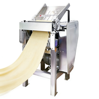 Machine à étaler la pâte à pain en forme de corne entièrement automatique, machine à rouler la pâte à pizza multifonctionnelle réglable