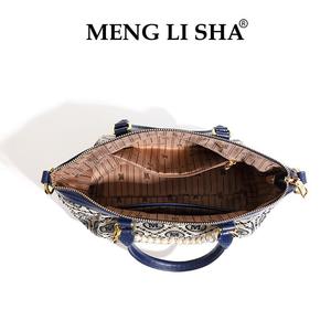 Menglisha/드림 리사 정품 자카드 스타 다이아몬드 패션 조커 숙녀 미라/만두 가방 지퍼 방수 폴리에스터 - Product Image 3