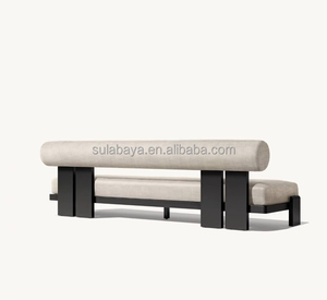 Juego de Muebles de Jardín de Aluminio Estilo <span class=keywords><strong>VIGO</strong></span>, Sofá de Metal de Alta Gama, Muebles de Jardín Contemporáneos de Lujo - Product Image 3