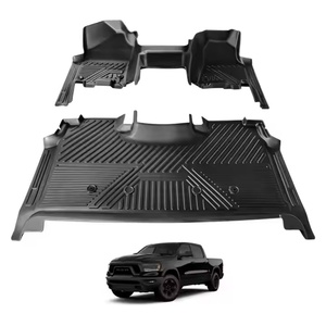 Tapis de sol de voiture 5D en TPE de haute qualité, protection décorative pour l'intérieur de la voiture, vente chaude, pour Dodge Ram 1500 - Product Image 2
