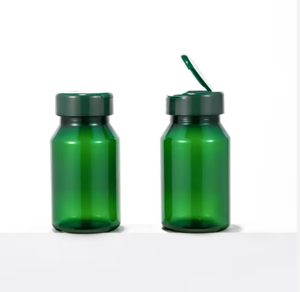 100ml PET Premium fles supplementenverpakking voor <span class=keywords><strong>capsules</strong></span>, visleverolie, gevriesdroogde notenpoeder, snoepingrediënten, essentie, specerijen - Product Image 2