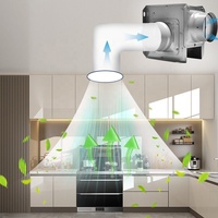 Ventilateur d'extraction de cuisine commerciale avec contrôle de l'humidité pour une utilisation au restaurant Ventilateur d'extraction de salle de bain de ventilation de salle de bain en Australie