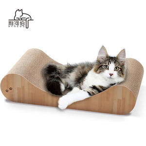 Ambientalmente Amigável Grande Luxo Interativo Personalizável 2 Nível Durável Ondulado Papel <span class=keywords><strong>Cat</strong></span> <span class=keywords><strong>Scratcher</strong></span> Ferramenta Coçar - Product Image 1