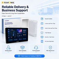 Lecteur DVD de voiture FYDZ 9 pouces, système de navigation multimédia Android pour voiture, 4 cœurs, GPS, BT, WiFi, CarPlay, navigation multimédia pour voiture