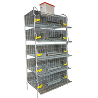 Cage à caille automatique de type H à 5 pneus