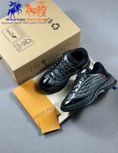 Chaussures de sport décontractées en cuir véritable de haute qualité 2025 pour la course et la marche, avec lacets souples et semelle épaisse, tendance mode - Product Image 6