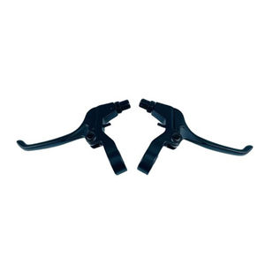 Poignée de frein de vélo ultralégère étanche noire universelle avec plaquettes pour réparation de vélo - Product Image 6