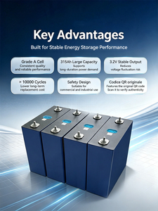 แบตเตอรี่ลิเธียมไอรอนฟอสเฟต CEG 3.2V 330Ah รุ่น MB 31 แบตเตอรี่ลิเธียมไอออน สำหรับสถานีไฟฟ้าพกพาภายนอกอาคาร ระบบพลังงานแสงอาทิตย์ - Product Image 2