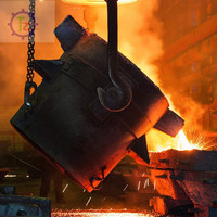 Louche de coulée inférieure pour l'usine de fonderie Louche en fonte