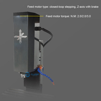 Fraiseuse cnc à 3 axes, XK7113D, guide linéaire, fraiseuse avec changeur d'outils automatique