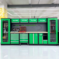 LUTRO - Atelier modulaire pour véhicules à énergie nouvelle - Poste de travail combiné avec armoire à outils pour atelier automobile