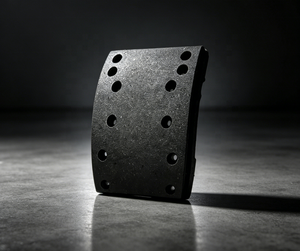Matériaux composites en fibre Hendrik Bridge, plaquettes de frein à tambour Delong pour frein avant. - Product Image 3