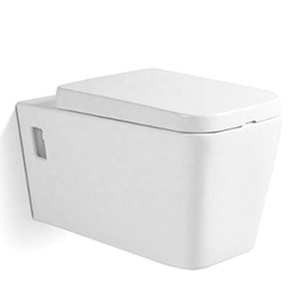 ที่นิยมจีนเซรามิกสุขภัณฑ์แขวนผนังห้องน้ำที่มีถังปกปิด - Product Image 2