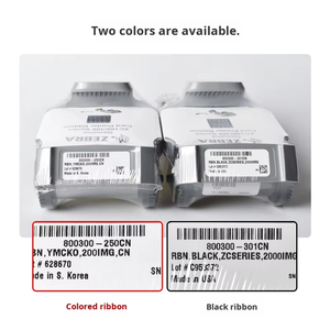 Ruban couleur compatible original 800300-350 pour imprimantes <span class=keywords><strong>Zebra</strong></span> ZC100/ZC300/<span class=keywords><strong>ZC350</strong></span>, matériau PET USA, largeur 24 mm - Product Image 5
