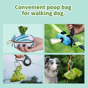 Factory Direct Supply Portable Outdoor Pet Waste Bags Simple EPI Degradable Poop Dispenser Odor-Controlled Dog Poop Bags Strong - Product Image 5