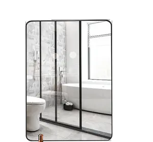 Rettangolo di Apple a forma di specchio del bagno con ripiano