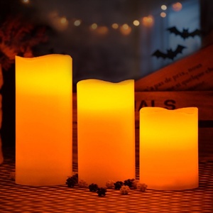 <span class=keywords><strong>Bougie</strong></span> électronique <span class=keywords><strong>LED</strong></span> à flamme ondulante activée par le souffle, de couleur champagne, réaliste, de haute qualité, pour la décoration de la maison - Product Image 2