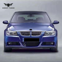 Body Kit Plastik PP Baru untuk BMW 3S E90 Upgrade ke Desain M Performance Bumper Mobil Side Skirt Grille Diffuser Belakang Bodykit