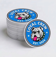 Autocollants personnalisés avec logo, impression imperméable, emballage avec logo, autocollants découpés pour ordinateur portable, bouteille d'eau, dessin animé, personnalisés