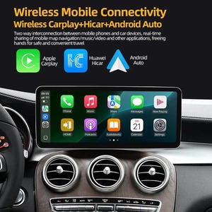 Lecteur multimédia vidéo pour voiture GPS Navi 12,8 pouces avec écran ultra-fin, système Linux, pour <span class=keywords><strong>Mercedes</strong></span> Benz <span class=keywords><strong>GLK</strong></span> X204 <span class=keywords><strong>2009</strong></span> - 2015, CarPlay sans fil, Bluetooth - Product Image 5