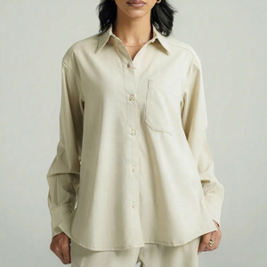 Blusas Casuales para Mujer, Transpirables, 100% Algodón Ecológico, con Logotipo Frontal, Nuevo Producto, Venta Caliente - Product Image 1