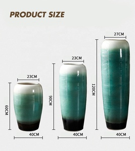 Vasi da Terra Alti Decorativi Moderni Grandi in <span class=keywords><strong>Ceramica</strong></span> per Arredo Casa e Soggiorno - Product Image 4