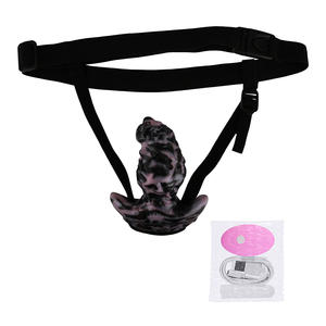 الأكثر مبيعًا هزاز عبودية سيليكون المكونات المدرب مع مجموعة تدليك البروستاتا سيليكون المدرب الشرج يمكن ارتداؤها سيليكون المكونات المؤخرة - Product Image 2