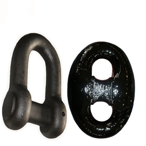 Kenter de amarre marino MPL CM490 CM690 de 36 mm de acero al carbono pintado en negro para uso industrial, herrajes de elevación forjados, Kenter de elevación ABS U3 - Product Image 4