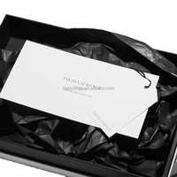 Boîte cadeau en papier cartonné rigide avec couvercle et base amovibles, logo personnalisé Pulida, luxe, blanc, nouveauté 2025